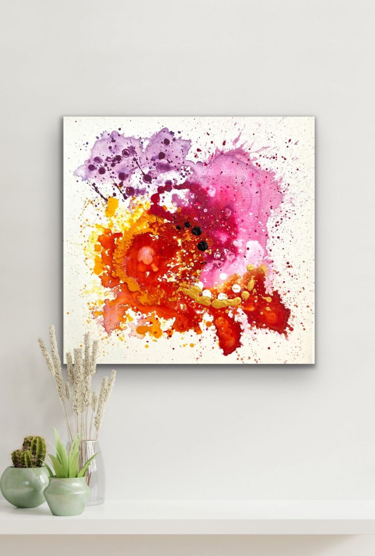 Frühlingserwachen, Acryl, 30x30, 199€