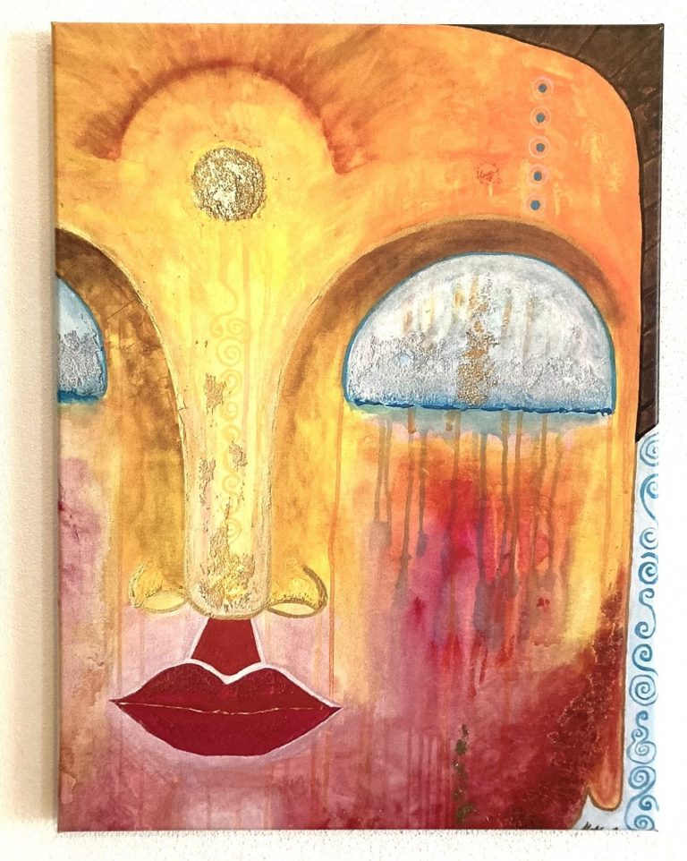 Buddha, Leinwanddruck, 60x45, 75€